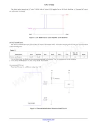 KAI-01050-FBA-JD-BA Datasheet Page 21