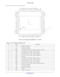 KAI-01150-QBA-FD-AE Datasheet Pagina 8