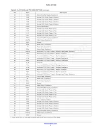 KAI-01150-QBA-FD-AE Datasheet Page 9