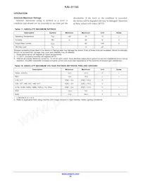 KAI-01150-QBA-FD-AE Datasheet Page 20
