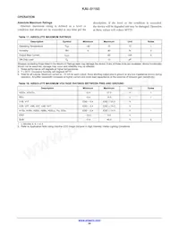 KAI-01150-QBA-FD-AE數據表 頁面 20