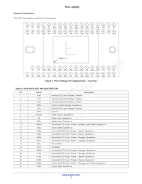 KAI-02050-FBA-FD-AE Datasheet Pagina 5