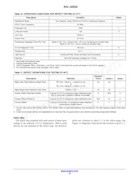 KAI-02050-FBA-FD-AE數據表 頁面 16