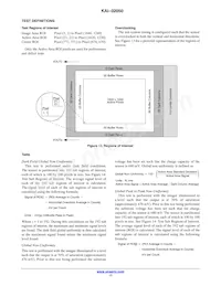 KAI-02050-FBA-FD-AE Datasheet Pagina 17