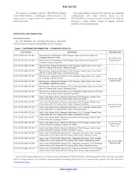 KAI-02150-QBA-FD-AE Datasheet Page 2