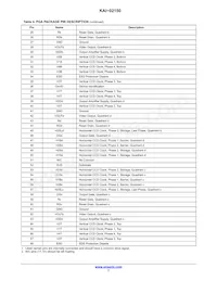 KAI-02150-QBA-FD-AE數據表 頁面 7