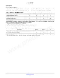 KAI-04022-FBA-CR-AE數據表 頁面 20