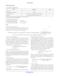 KAI-1020-FBA-JD-BA 데이터 시트 페이지 15