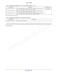 KAI-11002-AAA-CP-B2 Datasheet Pagina 3