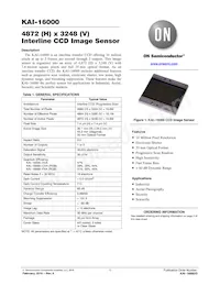 KAI-16000-AXA-JP-B2 Datasheet Cover