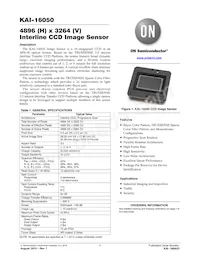 KAI-16050-QXA-JD-B1 Datasheet Cover