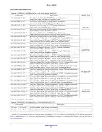 KAI-2020-FBA-CP-BA Datasheet Page 2