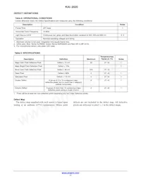 KAI-2020-FBA-CP-BA Datasheet Pagina 17