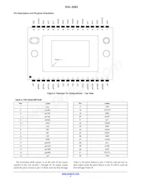 KAI-2093-ABA-CP-AE Datasheet Pagina 4