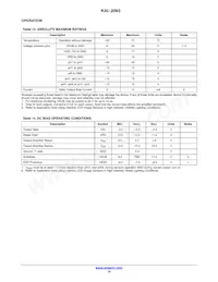 KAI-2093-ABA-CP-AE Datasheet Pagina 10
