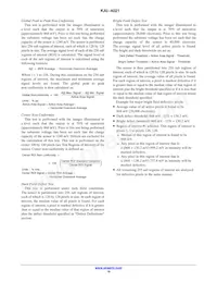 KAI-4021-CBA-CR-BA Datasheet Page 19