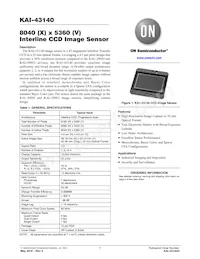 KAI-43140-QXA-JD-B1 Datenblatt Cover
