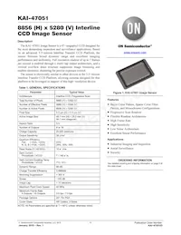 KAI-47051-AXA-JD-B2 Datasheet Copertura