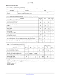 KAI-47051-AXA-JD-B2 Datasheet Pagina 9