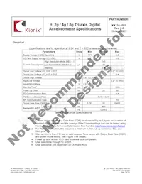 KX124-1051 Datasheet Pagina 7
