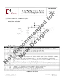 KX124-1051 Datasheet Pagina 13