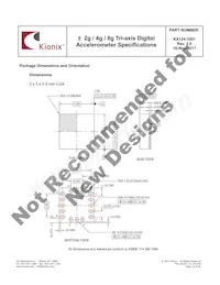 KX124-1051 Datasheet Pagina 14