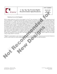 KX124-1051 Datasheet Page 20
