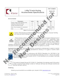 KX220-1072 Datasheet Page 6