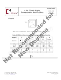 KX220-1072 Datasheet Pagina 10