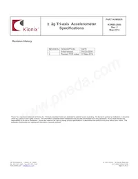 KXRB5-2050-PR Datasheet Page 13