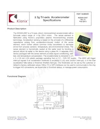 KXSS5-2057-PR Datasheet Copertura