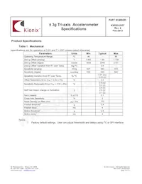 KXSS5-2057-PR數據表 頁面 2