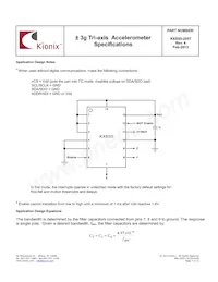 KXSS5-2057-PR Datasheet Page 7