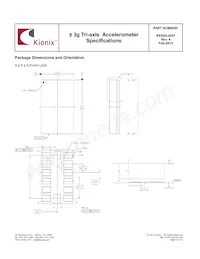 KXSS5-2057-PR Datasheet Page 9