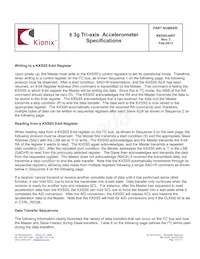 KXSS5-4457-PR Datasheet Pagina 14