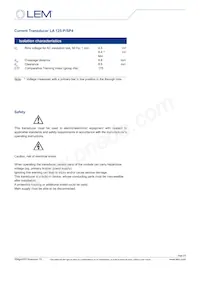 LA 125-P/SP4 Datasheet Page 2