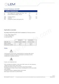 LA 25-NP Datasheet Page 2