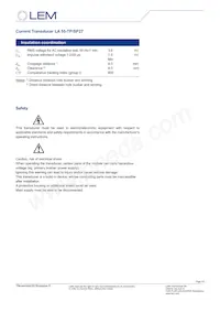 LA 55-TP/SP27 Datasheet Page 2