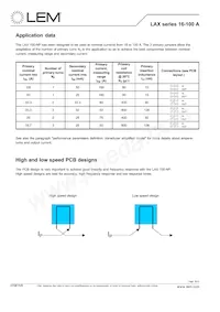 LAX 100-NP Datasheet Page 10