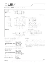 LF 1005-S/SP21 Datasheet Pagina 3