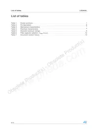 LIS344ALTR Datasheet Page 4