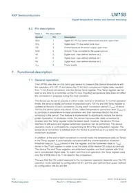 LM75BD Datasheet Page 5