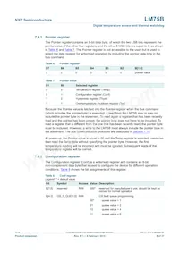 LM75BD Datasheet Pagina 8