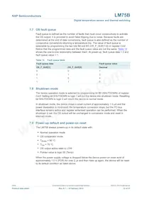 LM75BD Datasheet Page 12