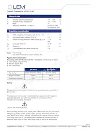 LTSR 15-NP Datasheet Pagina 2