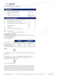 LTSR 25-NP Datasheet Page 2