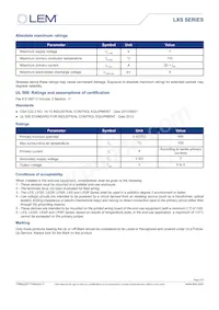 LXS 25-NPS Datasheet Page 2