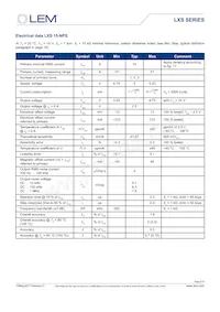 LXS 25-NPS Datasheet Pagina 5