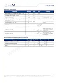 LXSR 25-NPS KIT Datasheet Pagina 3