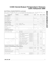 MAX1299CEAE+T Datasheet Page 3